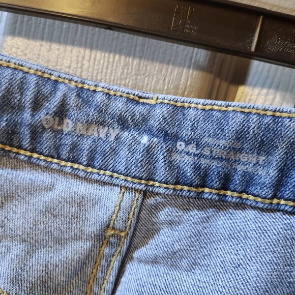 Old Navy OG Straight / Light Worn Cutoff Women's Jeans / Size 2 - Picture 5 of 6